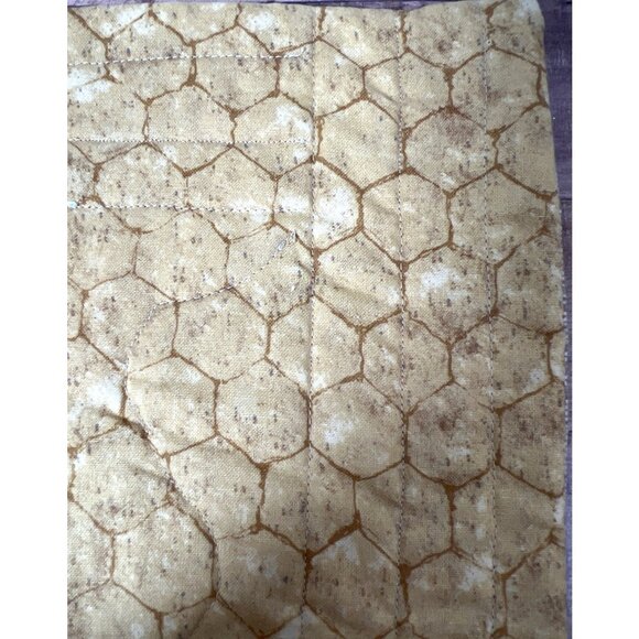 Handmade Quilted Wall Hanging, Cats In The Garden 37'' x 22'' - Picture 11 of 11